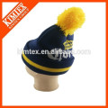 wholesale custom acrylic slouch beanie winter hat with pom